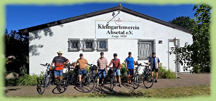 Foto am Vereinsheim