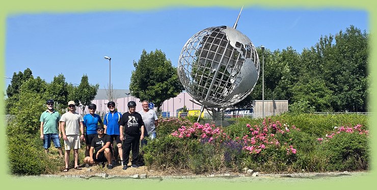 Radtour 2025 - Weltkugel