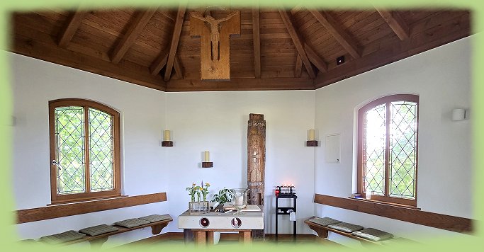Agatha-Kapelle in Kesseler - innen
